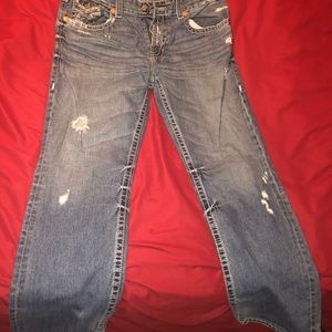 Pants too small for me.